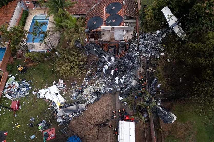 El mensaje de una pasajera antes de la tragedia aérea en Brasil: “Tengo miedo de este vuelo”