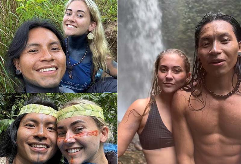 Australiana que se fue a la Amazonia a vivir con su novio ecuatoriano