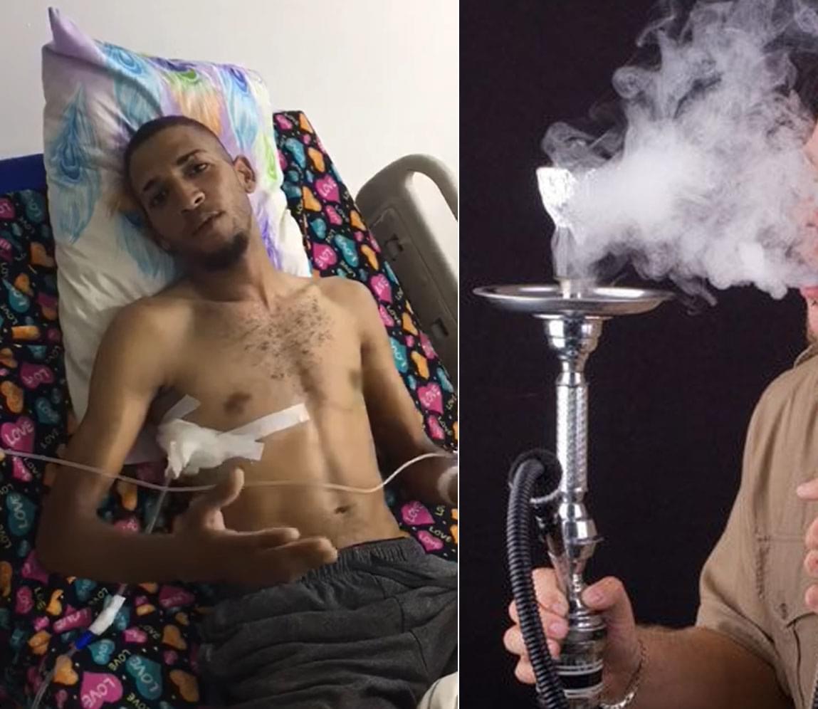 Joven hospitalizado por utilizar hookah envía mensaje a los jóvenes