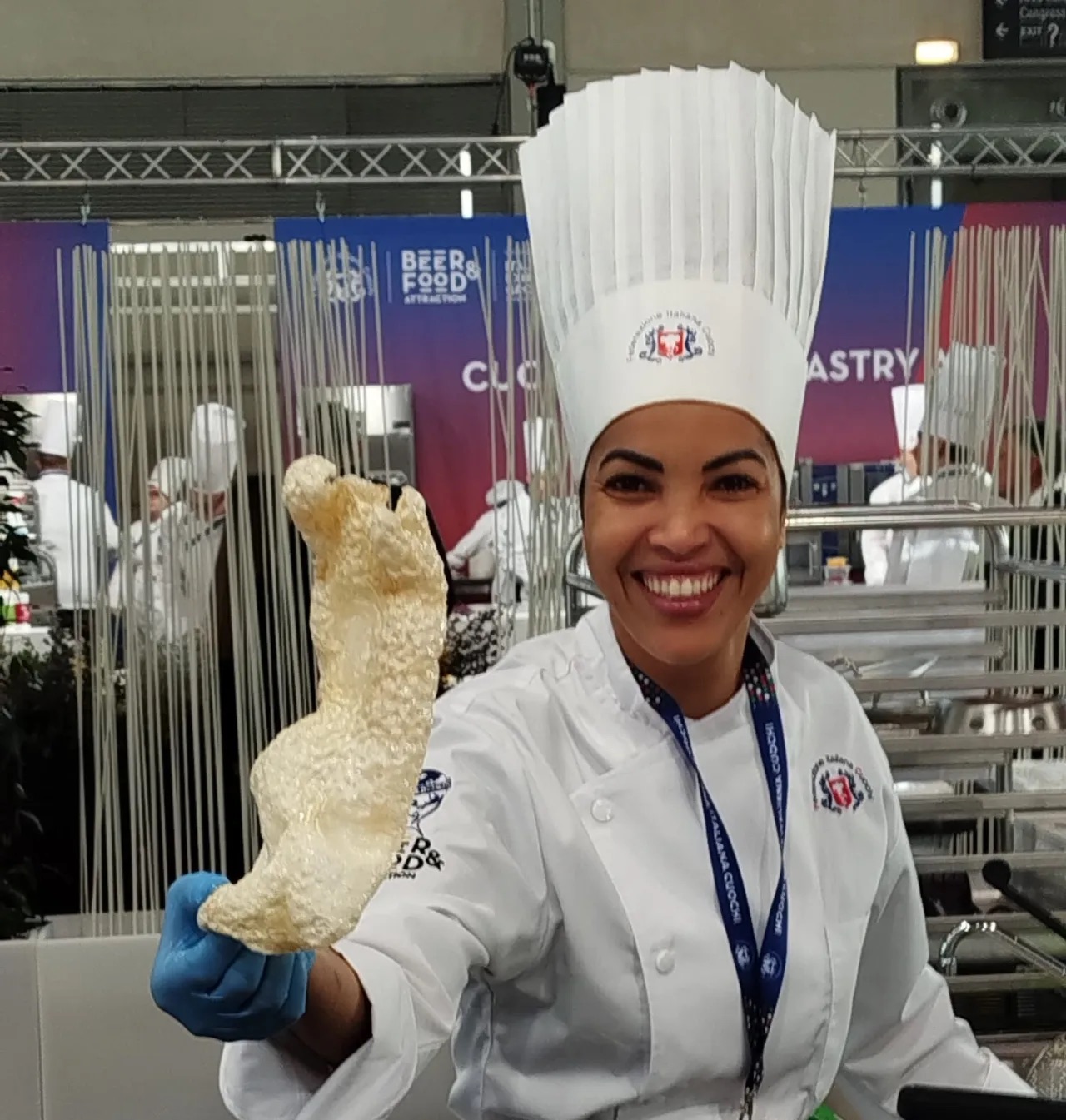 Dominicana gana plata en competencia de world chef en Italia