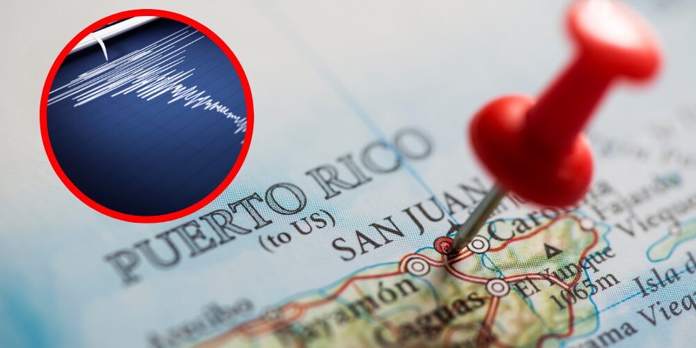 Reportan temblor de magnitud 4,4 cerca de Puerto Rico e Islas Vírgenes Británicas