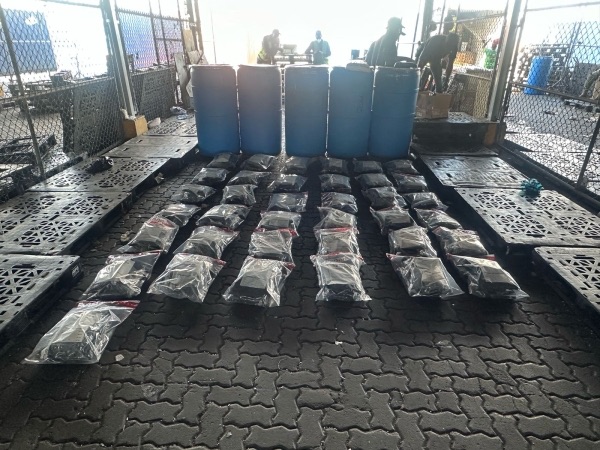 Confiscan 73 paquetes de marihuana en el puerto de Haina Oriental