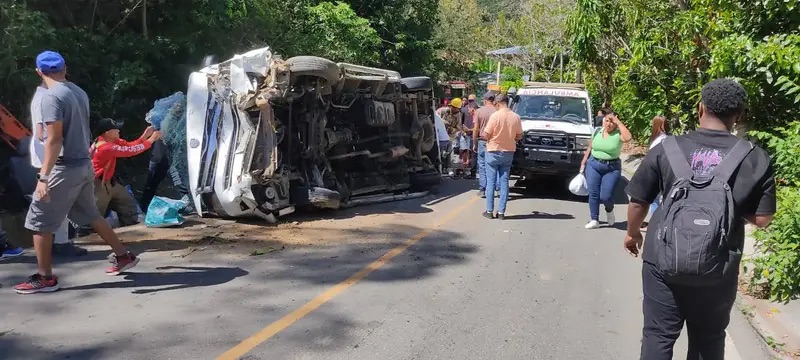 Accidente de tránsito en Puerto Plata deja 9 heridos 1 img 6801