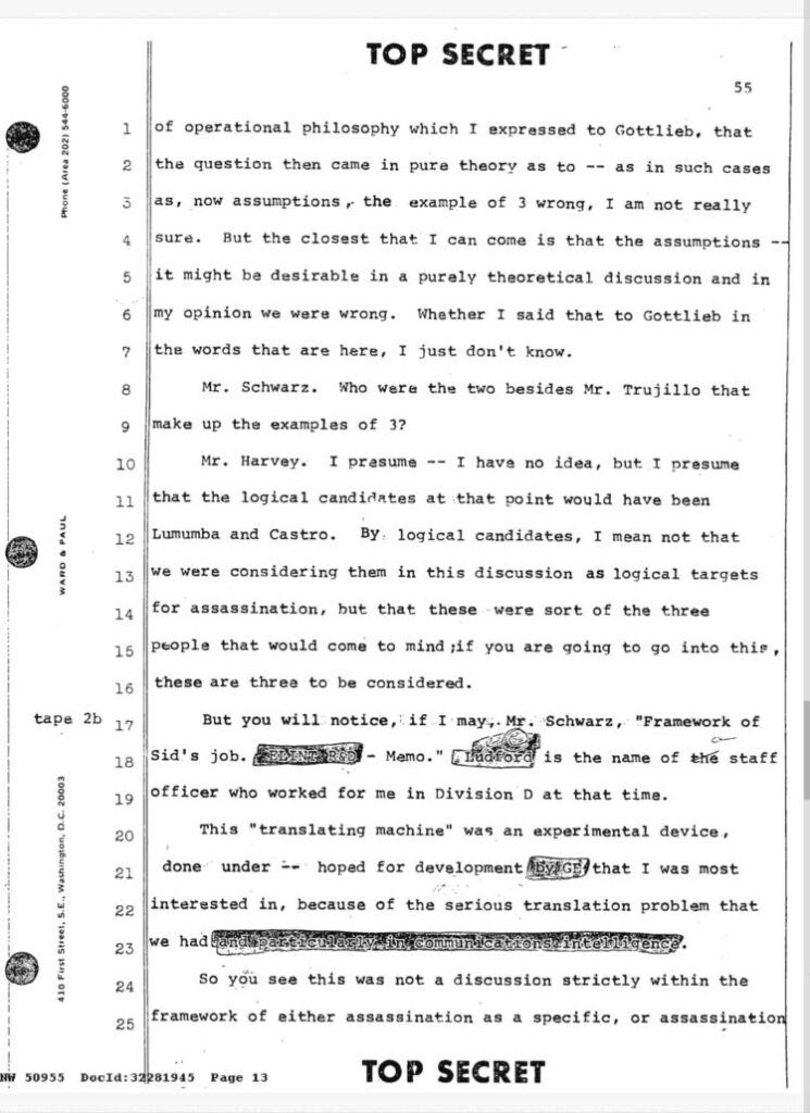 Archivos desclasificados confirman conocimiento de la CIA sobre el asesinato de Trujillo 1 img 7075 1