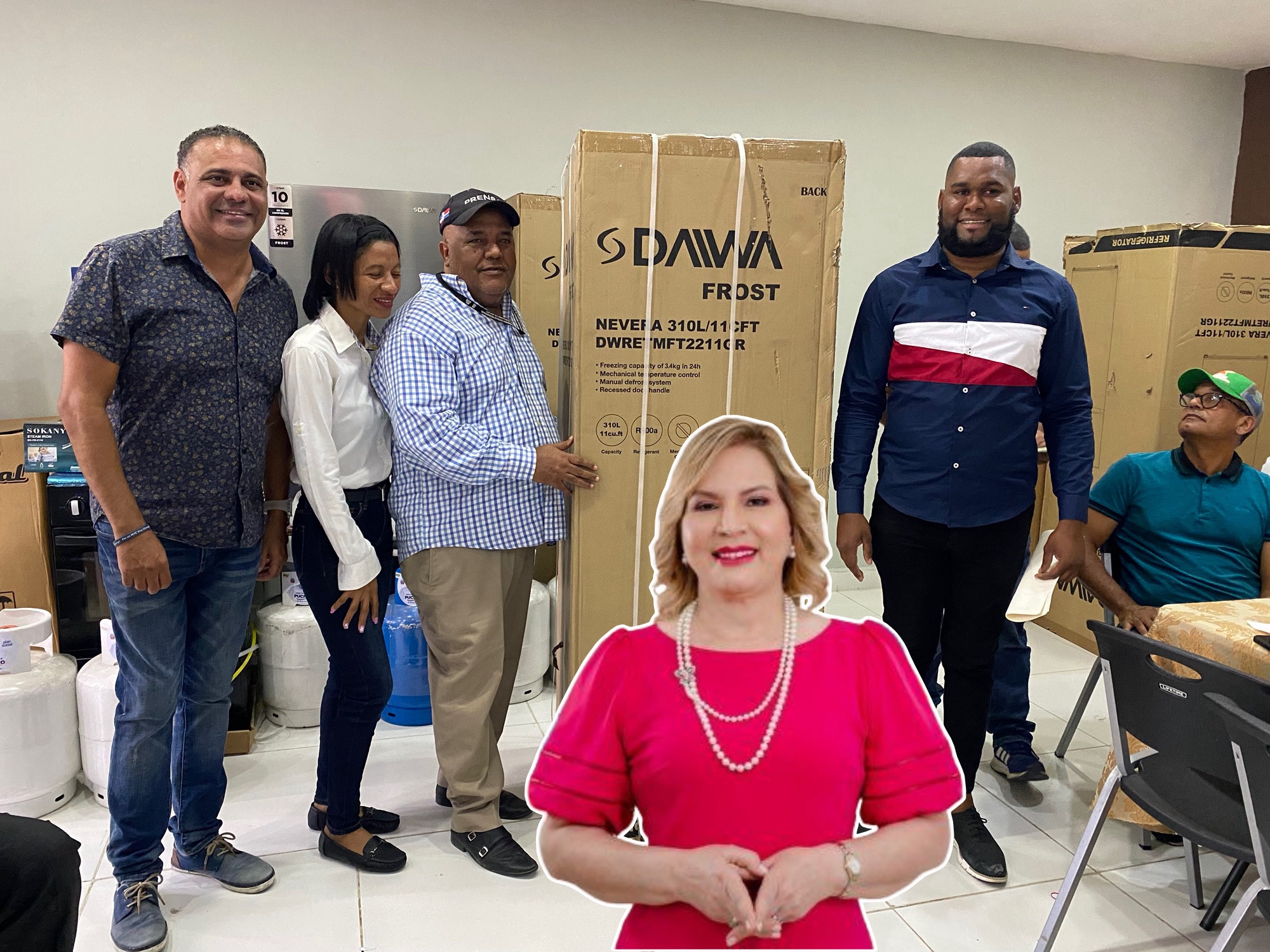 El Colegio Dominicano de Periodistas, Seccional Hato Mayor, agradece a Yadira Henríquez por su apoyo en la celebración del Día Nacional del Periodista