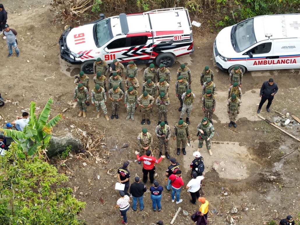 Unidad de drones del 911 continúa apoyando búsqueda niño de Jarabacoa
