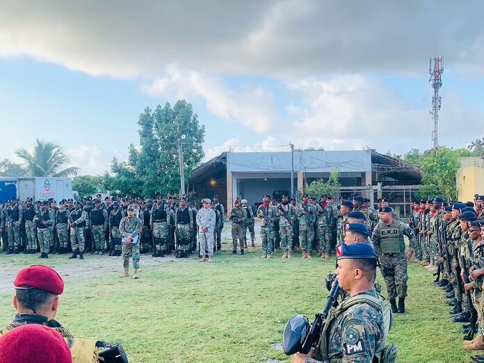 Gobierno instala unidades militares en Friusa y Mata Mosquito