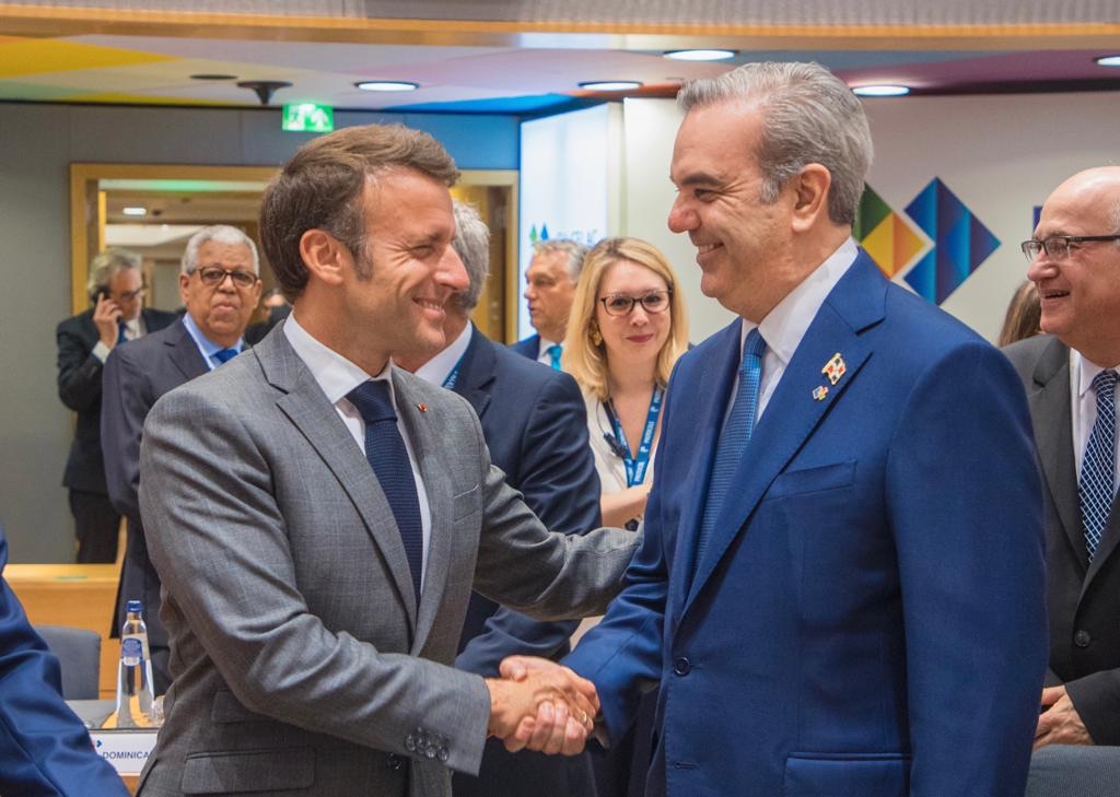 Abinader se reunirá con los jefes de Estado de Francia y Brasil