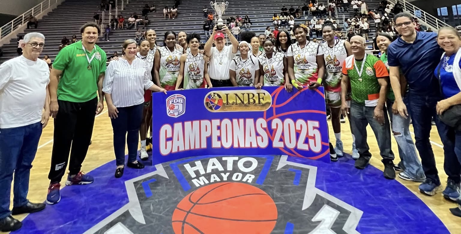 Las Reinas del Este se coronan campeonas por tercera vez consecutiva en la Liga Nacional de Baloncesto Superior Femenino