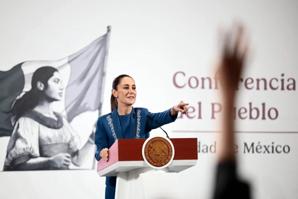 Sheinbaum admite que bandera de México en protestas de EEUU puede ser una "provocación” 1 img 6154