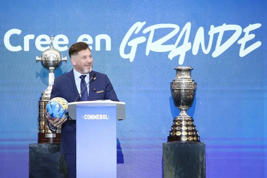 Alejandro Domínguez, reelegido presidente de la Conmebol para el periodo 2026-2030