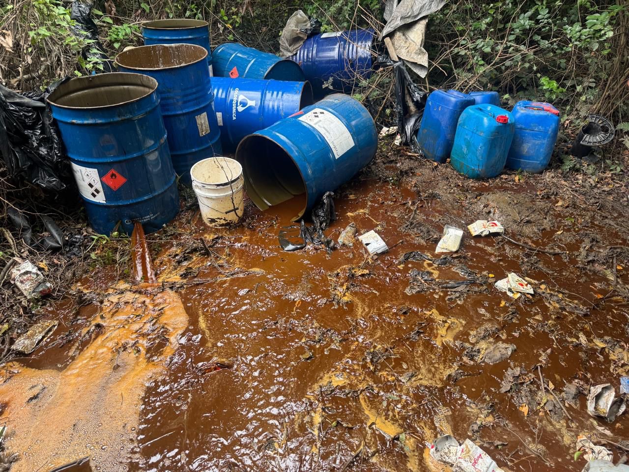 Desmantela varios laboratorios clandestinos de bebidas alcohólicas adulteradas en Monte Plata