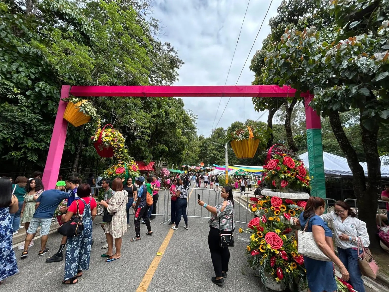 Inicia el XIV Festival de las Flores Jarabacoa 2025 con grandes expectativas