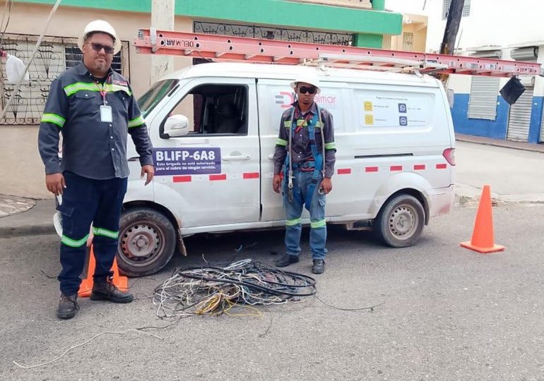 Edeeste desmantela conexiones ilegales en Higüey, El Seibo y San Pedro de Macorís