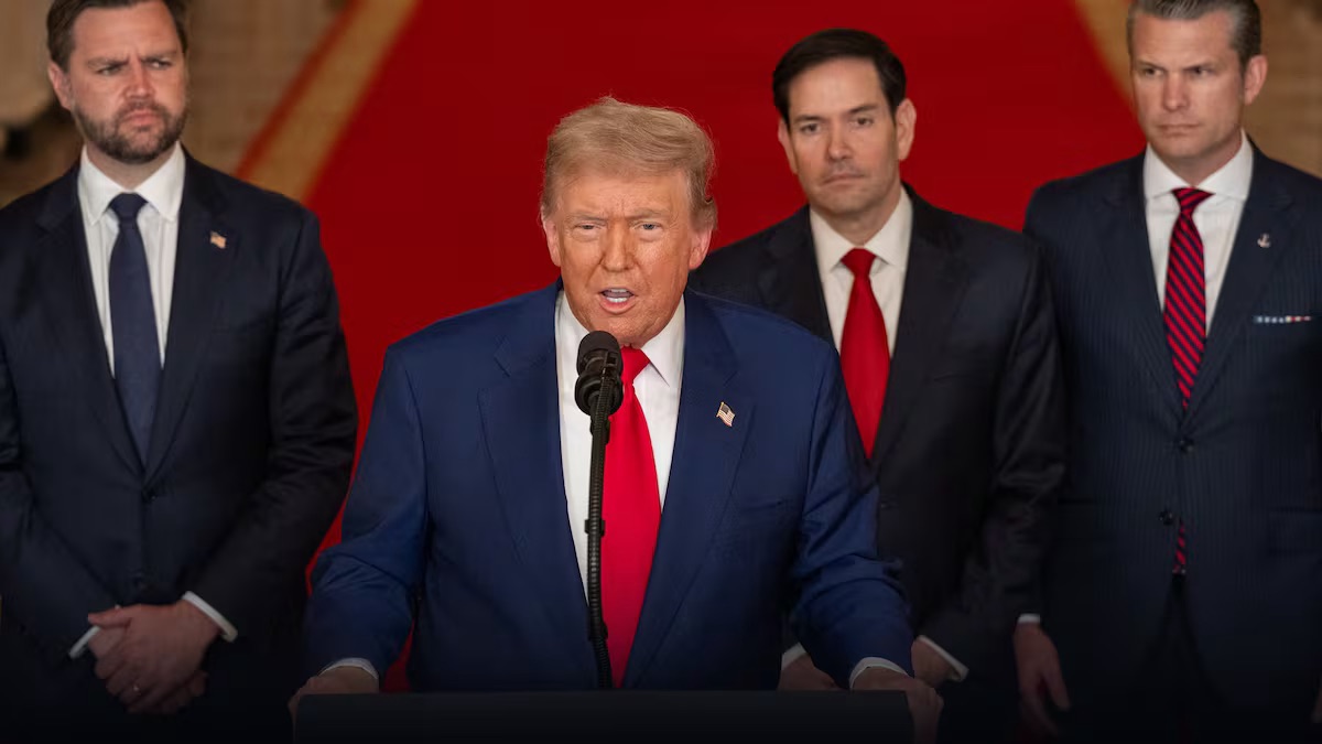 Trump dice que Israel e Irán han acordado un “alto el fuego total”