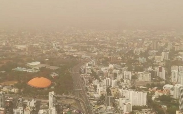 Polvo del Sahara vuelve a cubrir el cielo dominicano: ya es la quinta nube del año