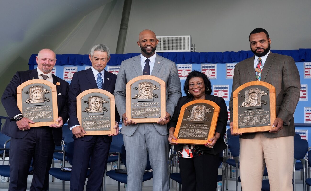 Ichiro Suzuki, CC Sabathia, Billy Wagner, Dave Parker y Dick Allen exaltados al Salón de la Fama de Cooperstown