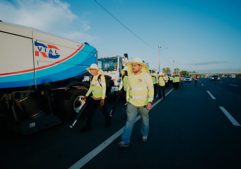 Presidencia de la República Dominicana lanza el "Plan carreteras limpias" para mejorar y asegurar vías principales 1 img 1363