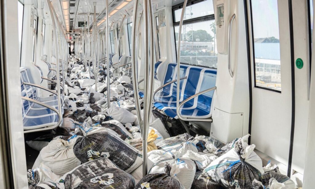 Realizan pruebas con trenes cargados al máximo en Línea 2C de los Alcarrizos 1 img 2151