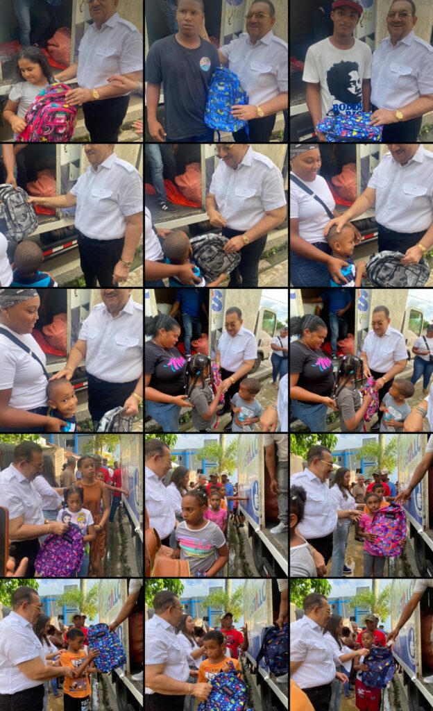 Senador Cristóbal Castillo entrega útiles escolares a niños de El Valle por inicio del año escolar 2025-2026 7 img 3107