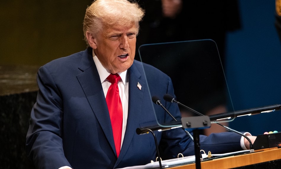 "Fue un sabotaje triple": Trump sobre fallos en las escaleras mecánicas, el teleprónter y el sonido en la Asamblea General de la ONU 4 img 4720