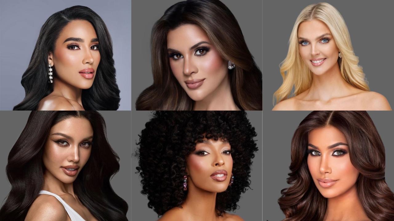 Estas son algunas de las fotos oficiales de las candidatas al Miss Universo 2025
