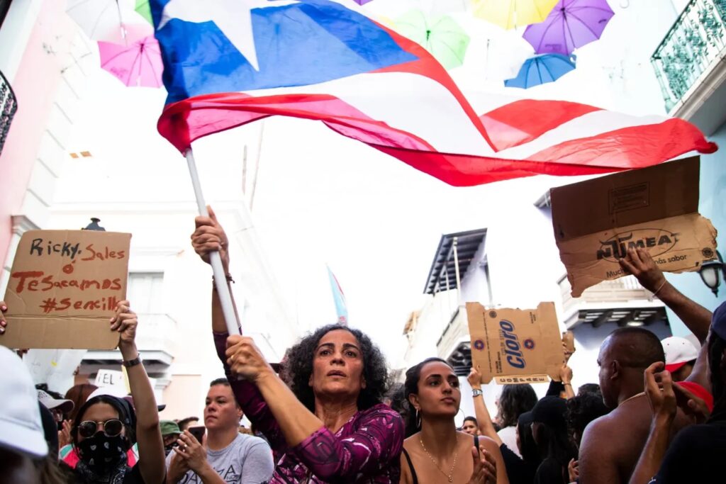 Puerto Rico se une a las protestas contra políticas autoritarias de Trump 1 img 6345