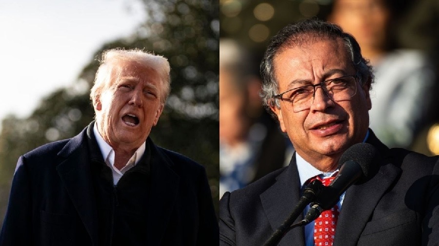 Trump dice que Petro es un "matón" y un "mal tipo" que fabrica "muchas drogas" 1 img 6603