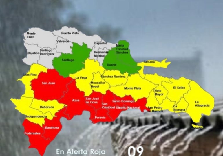 COE mantiene ocho provincias y el Distrito Nacional en alerta roja por los efectos de la tormenta tropical Melissa 1 img 6620