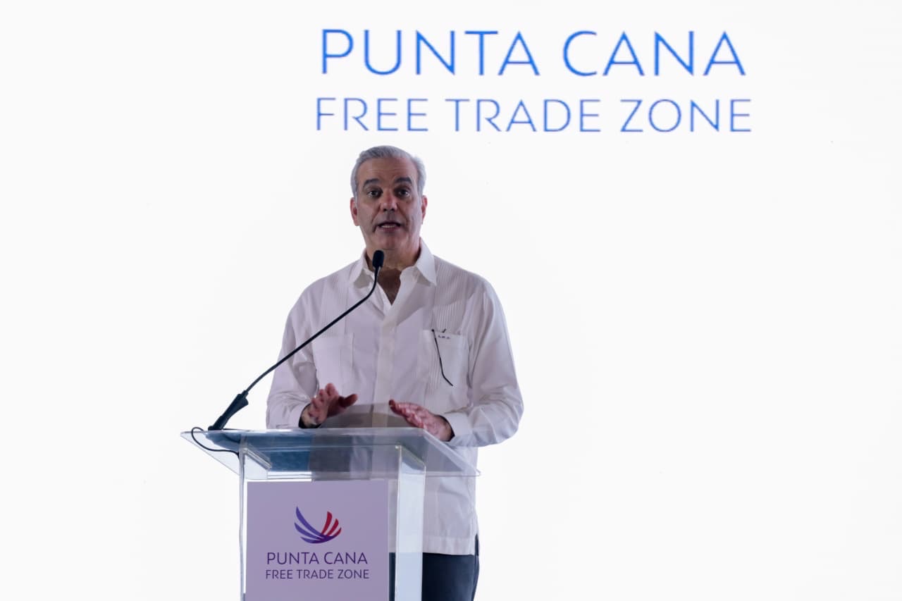 Presidente Abinader dice RD es principal hub logístico de la región con Punta Cana Free Trade Zone, que creará más de 9 mil empleos