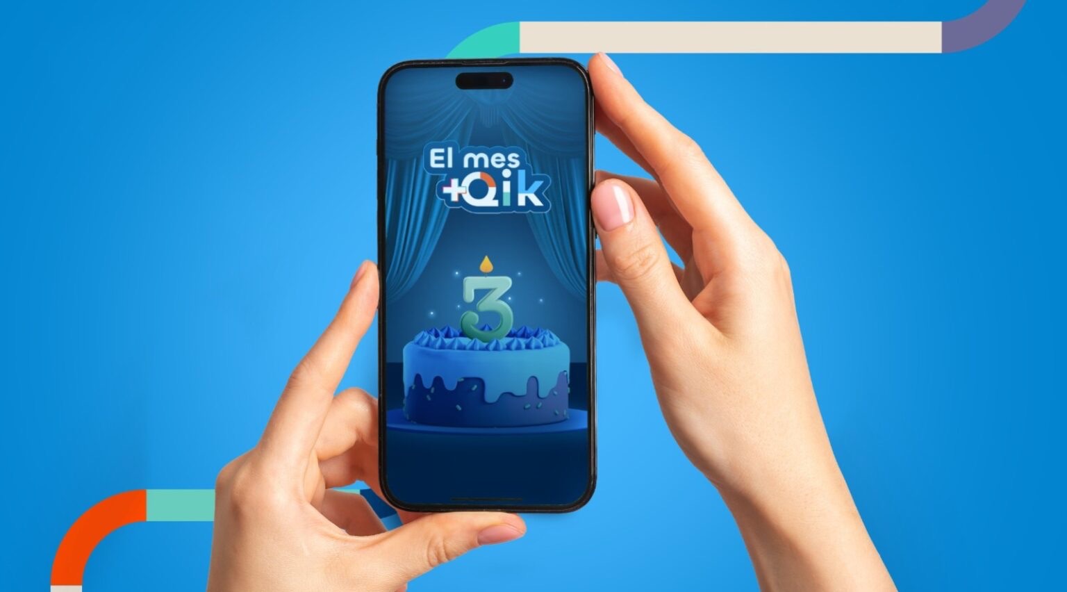 Qik Banco Digital celebra su tercer aniversario con un mes de promociones