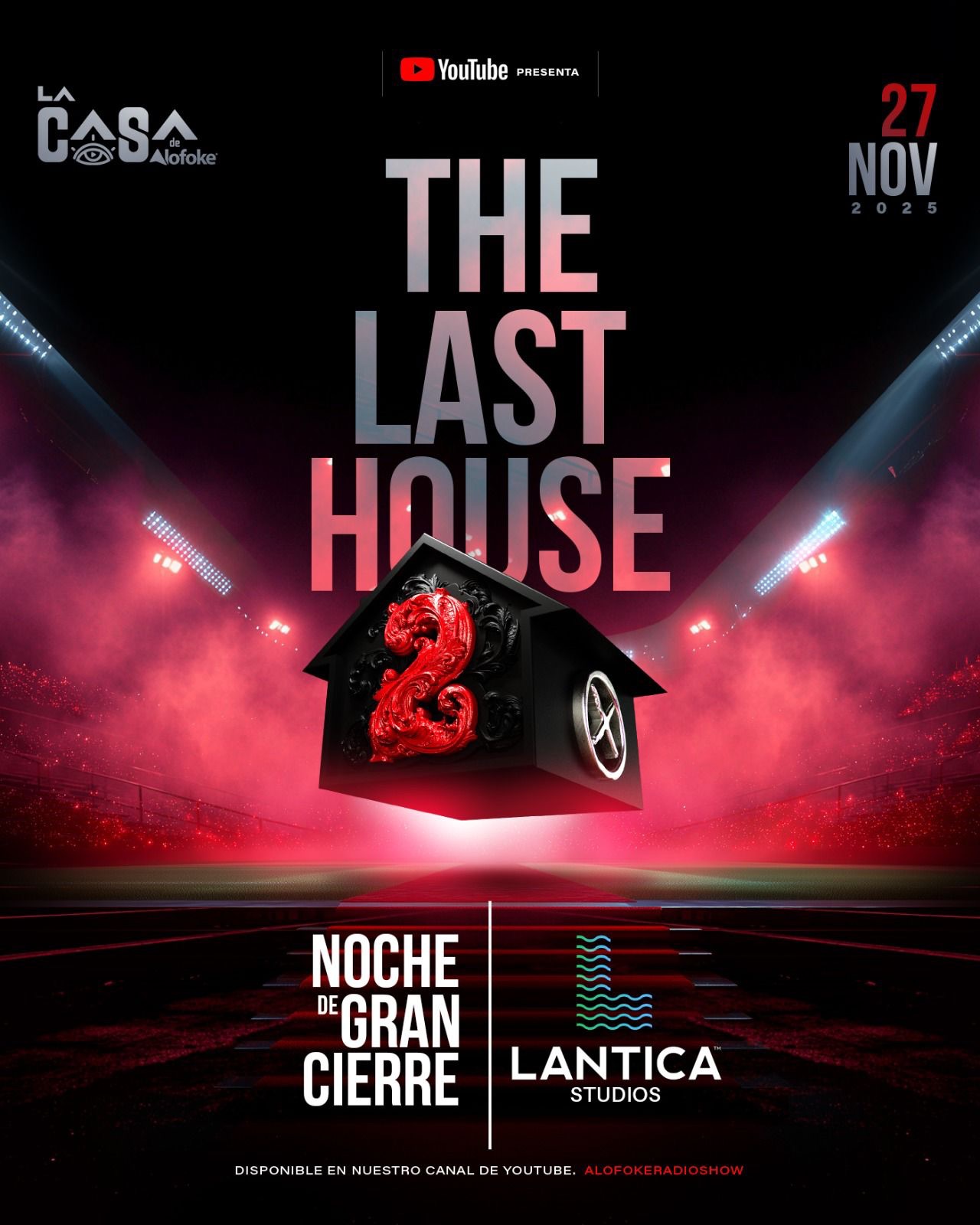 ¡Exclusiva! Salen a la venta 500 boletos para la gran final de La Casa de Alofoke 2