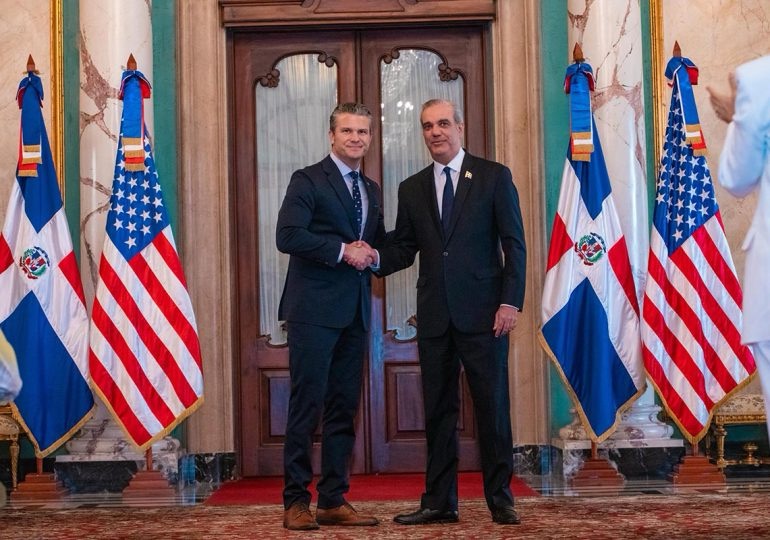 Secretario de Defensa de Estados Unidos, Pete Hegseth, asegura respaldo de su país a RD como su principal aliado en la región
