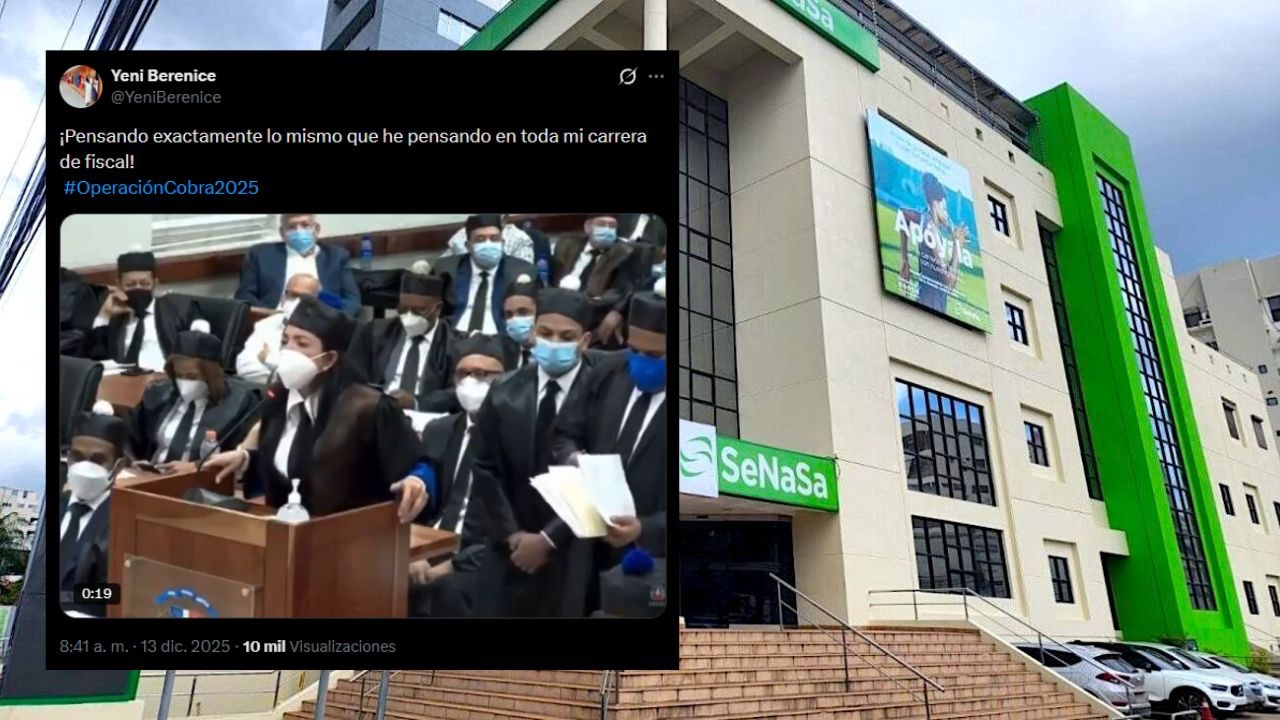 Yeni Berenice recuerda postura sobre responsabilidad penal en medio del caso Senasa