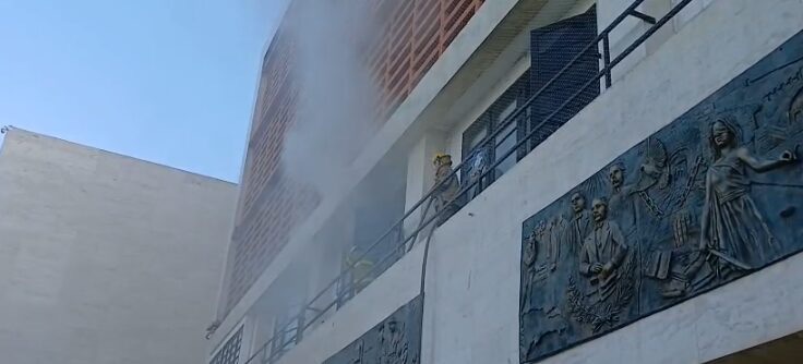 Se registra pequeño incendio en la Cámara de Diputados; fue controlado sin afectar al personal 1 img 9933