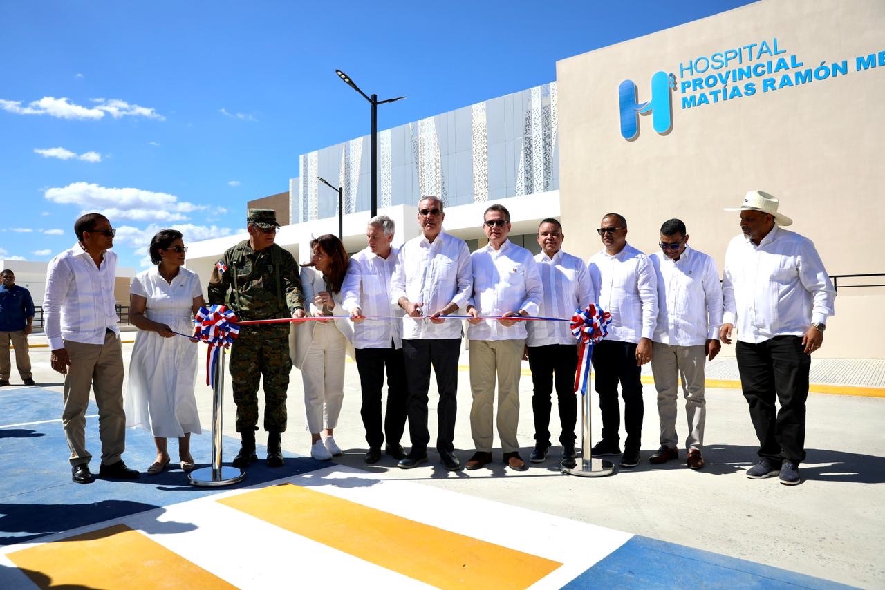 Presidente Abinader entrega nuevo Hospital Regional Matías Ramón Mella en Dajabón para fortalecer y acercar la atención de salud en la frontera