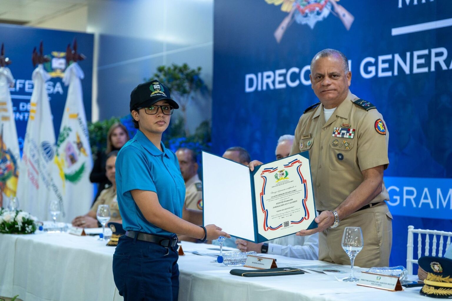 Más de 8,300 jóvenes se gradúan del Programa de Formación en Valores del Servicio Militar Voluntario del MIDE