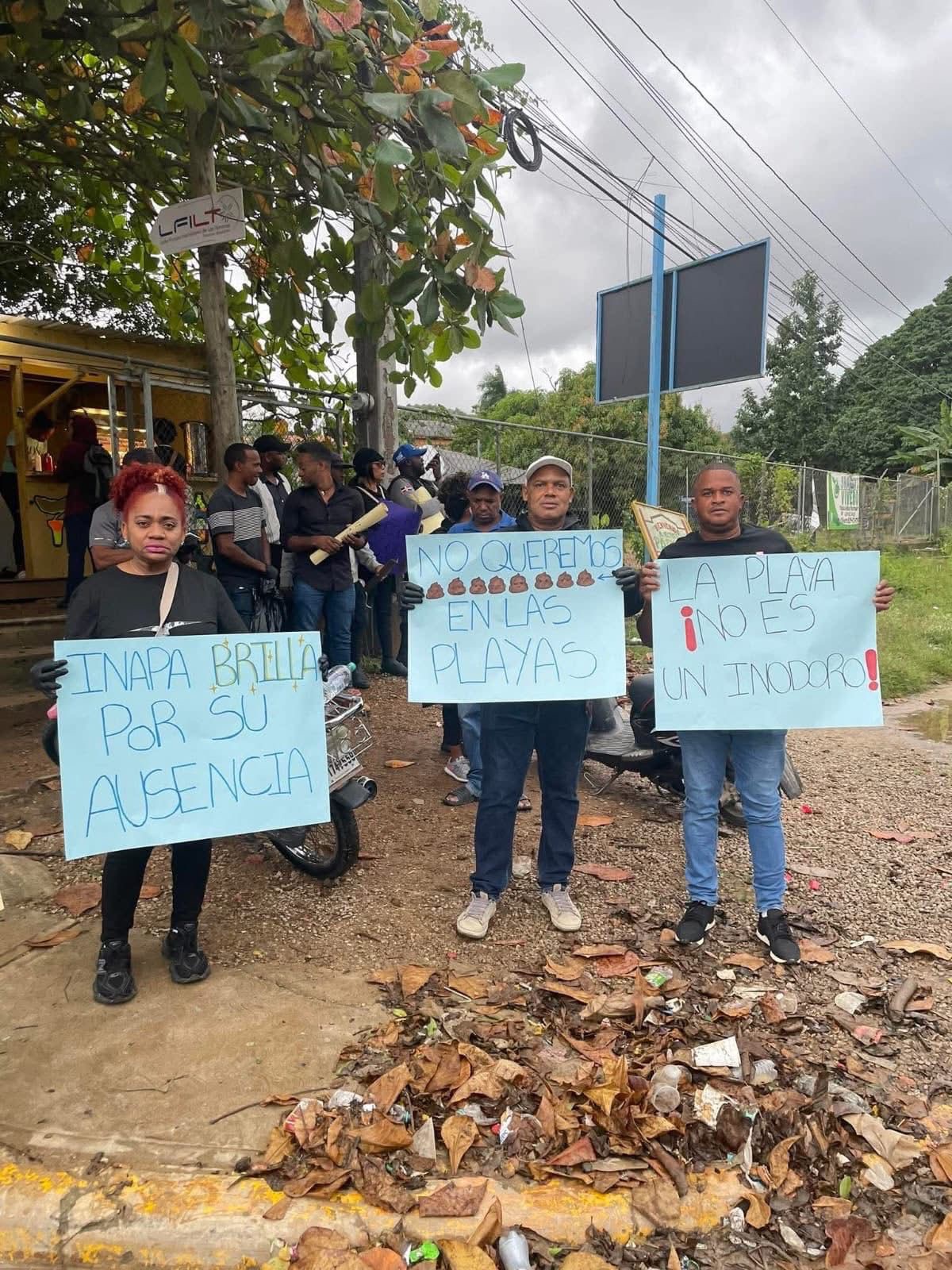 Marchan en Las Terrenas contra la contaminación en ríos y playas