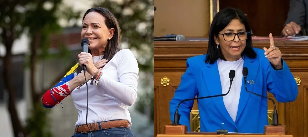 Machado dice estar dispuesta a reunirse con Delcy Rodríguez para hablar sobre transición