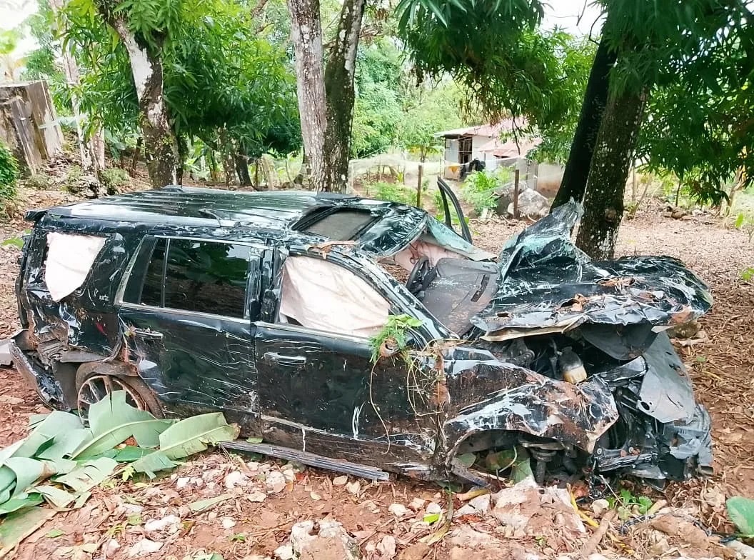 Periodista Delvis Santos resulta herido en accidente de tránsito en Samaná