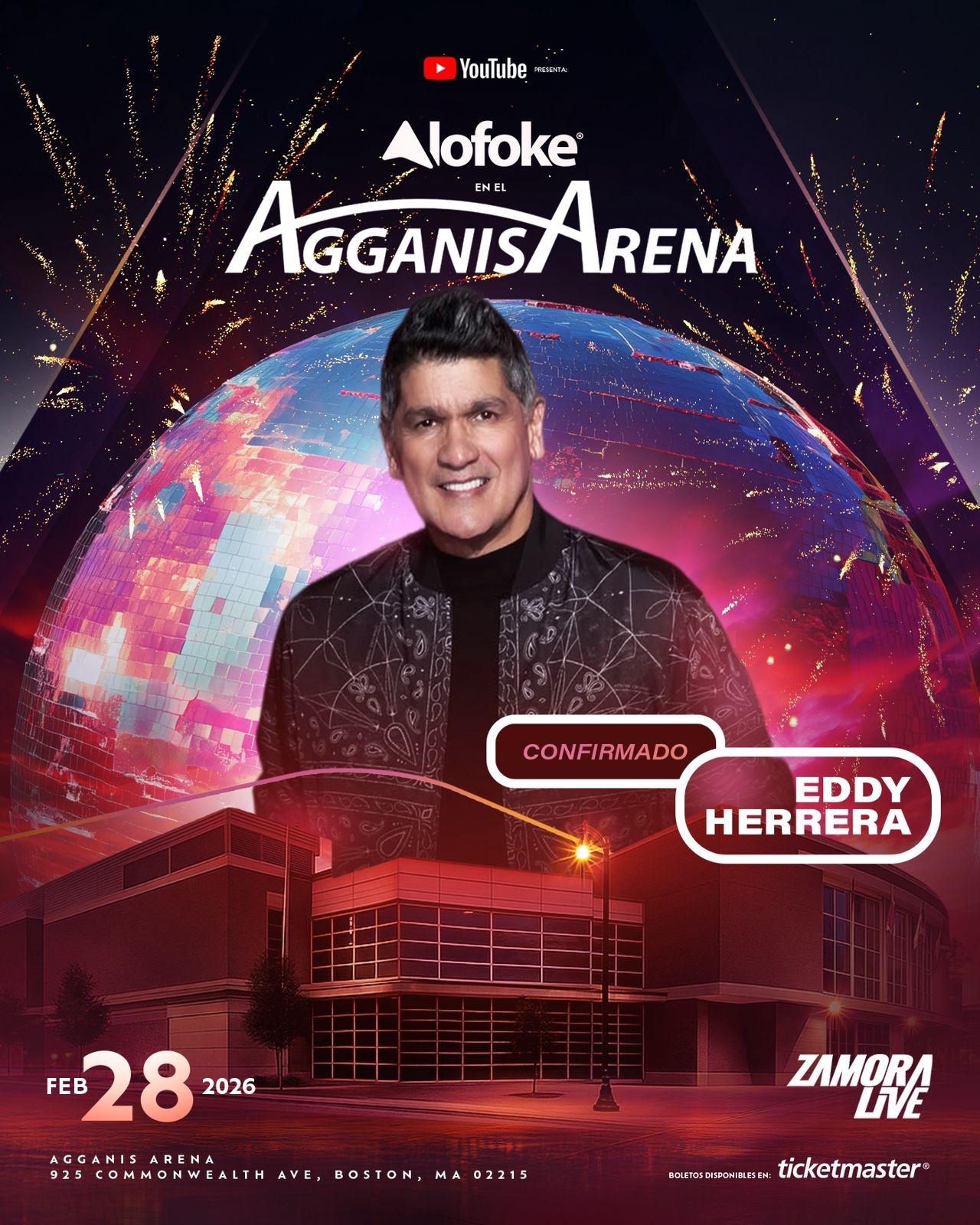 “El Galán del Merengue”, Eddy Herrera confirmado para el show “Alofoke en el Agannis”