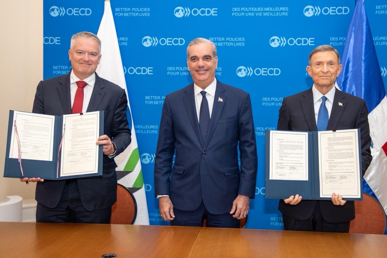 República Dominicana formaliza acercamiento a la OCDE con firma de Memorando de Entendimiento&nbsp;Es un primer paso hacia nuestra adhesión como país miembro