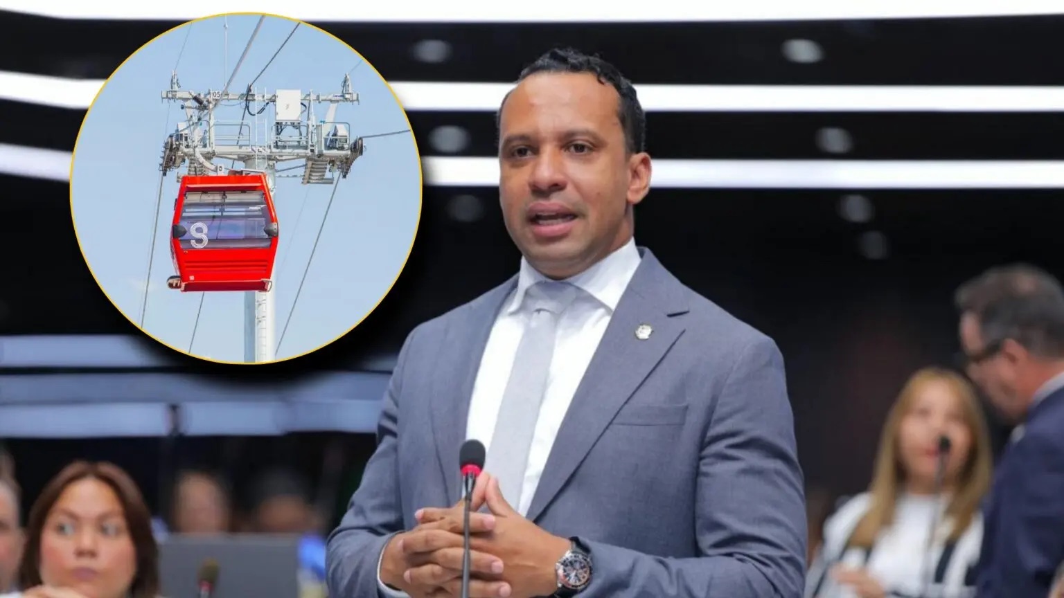 Envían a comisión proyecto de ley para construir teleférico entre Majagual y Sabana de la Mar