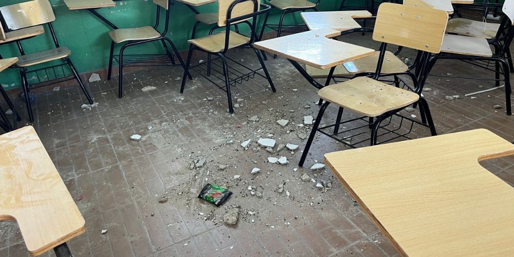 Comunidad educativa del Liceo Ana Ilda Pérez exige reubicación urgente por deterioro estructural