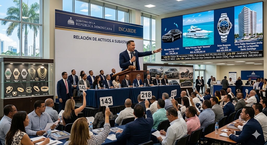 Subasta del INCABIDE pone en oferta un total de 147 bienes en todo el país