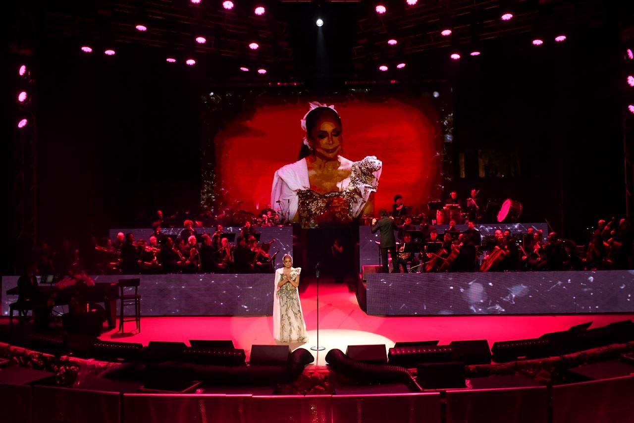 Isabel Pantoja estremeció el corazón de los dominicanos en Altos de Chavón
