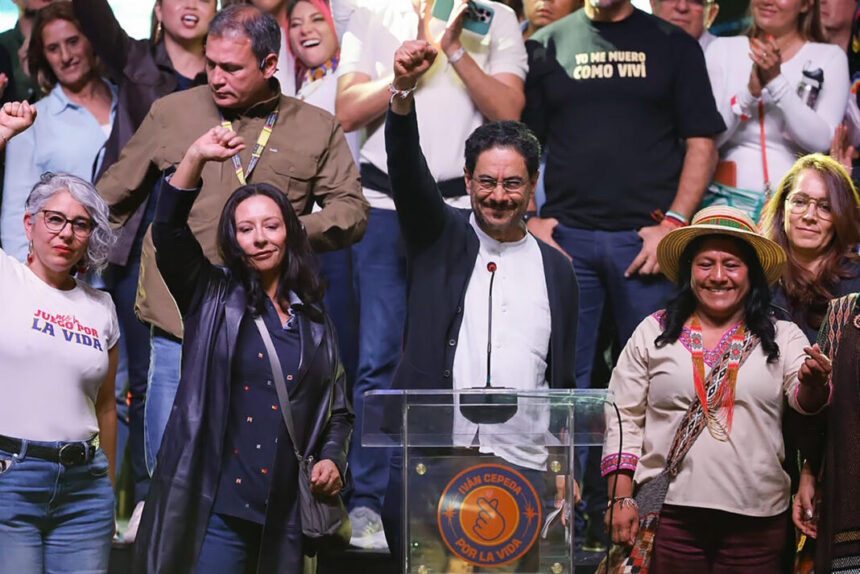 Cepeda reconoce resultado preliminar en Colombia pero dice que impugnarán 33.000 mesas
