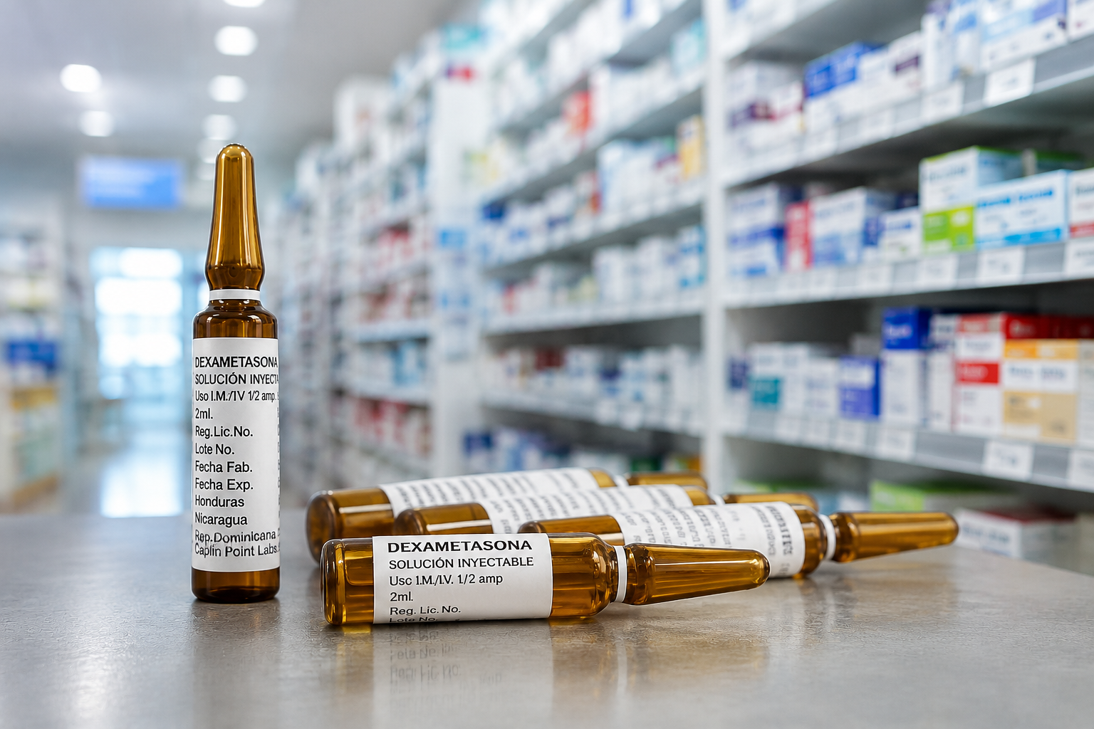 Prueba de laboratorio revela que supuesta dexametasona no contenía el medicamento que indicaba su etiqueta