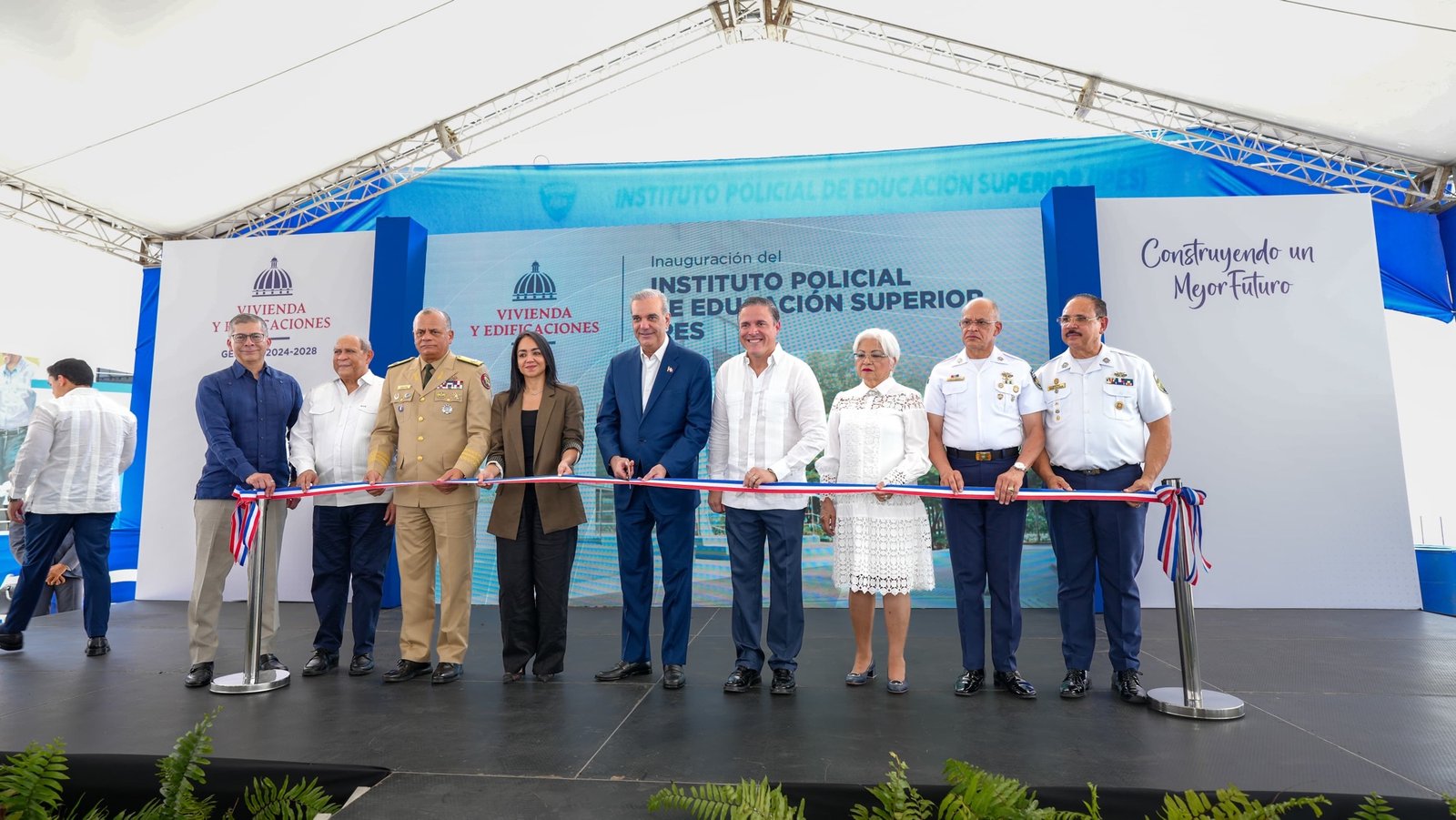 Presidente Abinader inaugura moderno complejo académico y administrativo del IPES con espacios especializados y tecnología de última generación