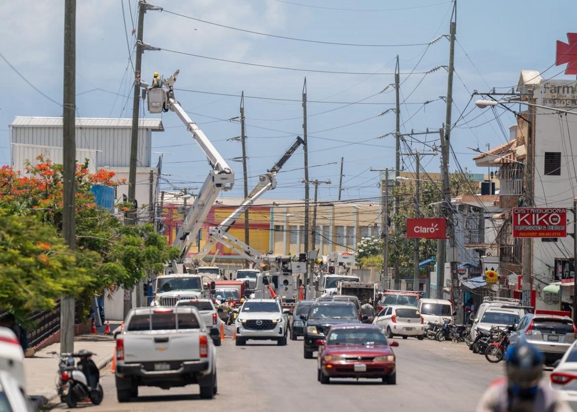 ETED refuerza línea de transmisión en Puerto Plata con inversión superior a RD$60 millones